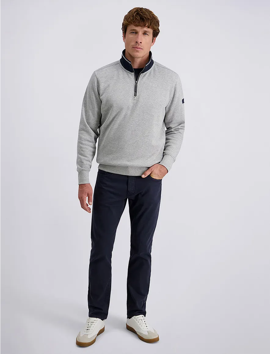 Pierre Cardin broek p5 navy Lyon effen