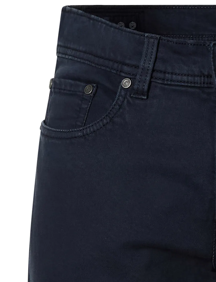 Pierre Cardin broek p5 navy Lyon effen