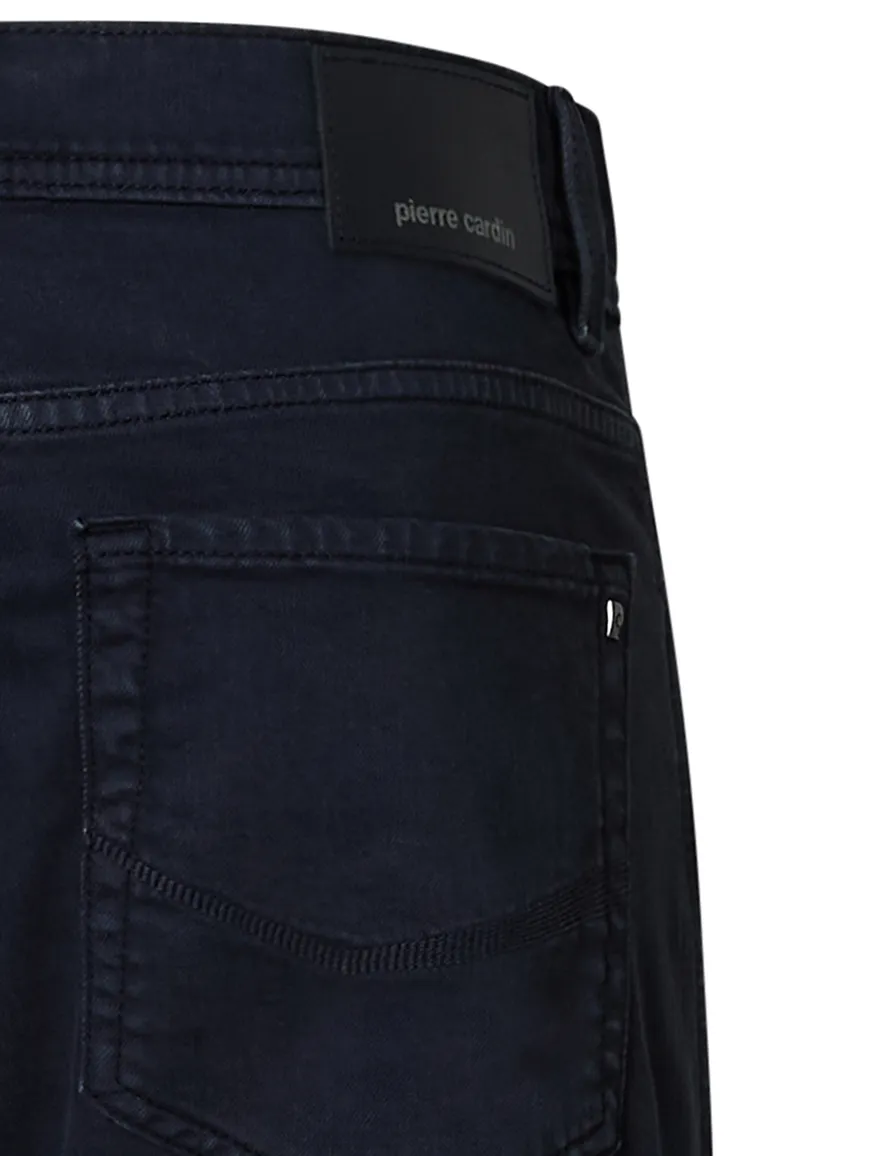 Pierre Cardin broek p5 navy Lyon tapered effen