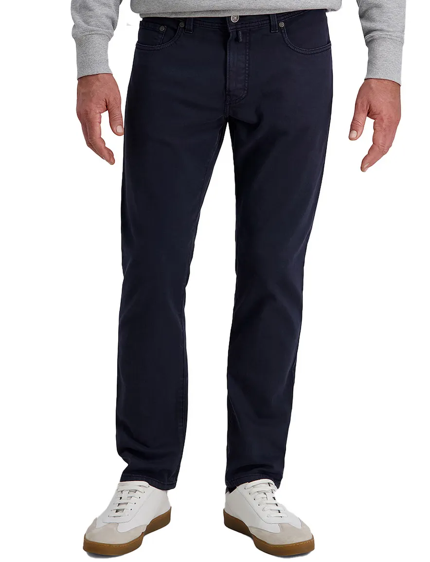Pierre Cardin broek p5 navy Lyon effen