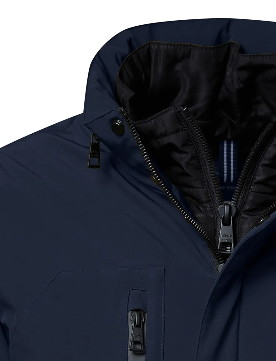 Pierre Cardin winterjas donkerblauw