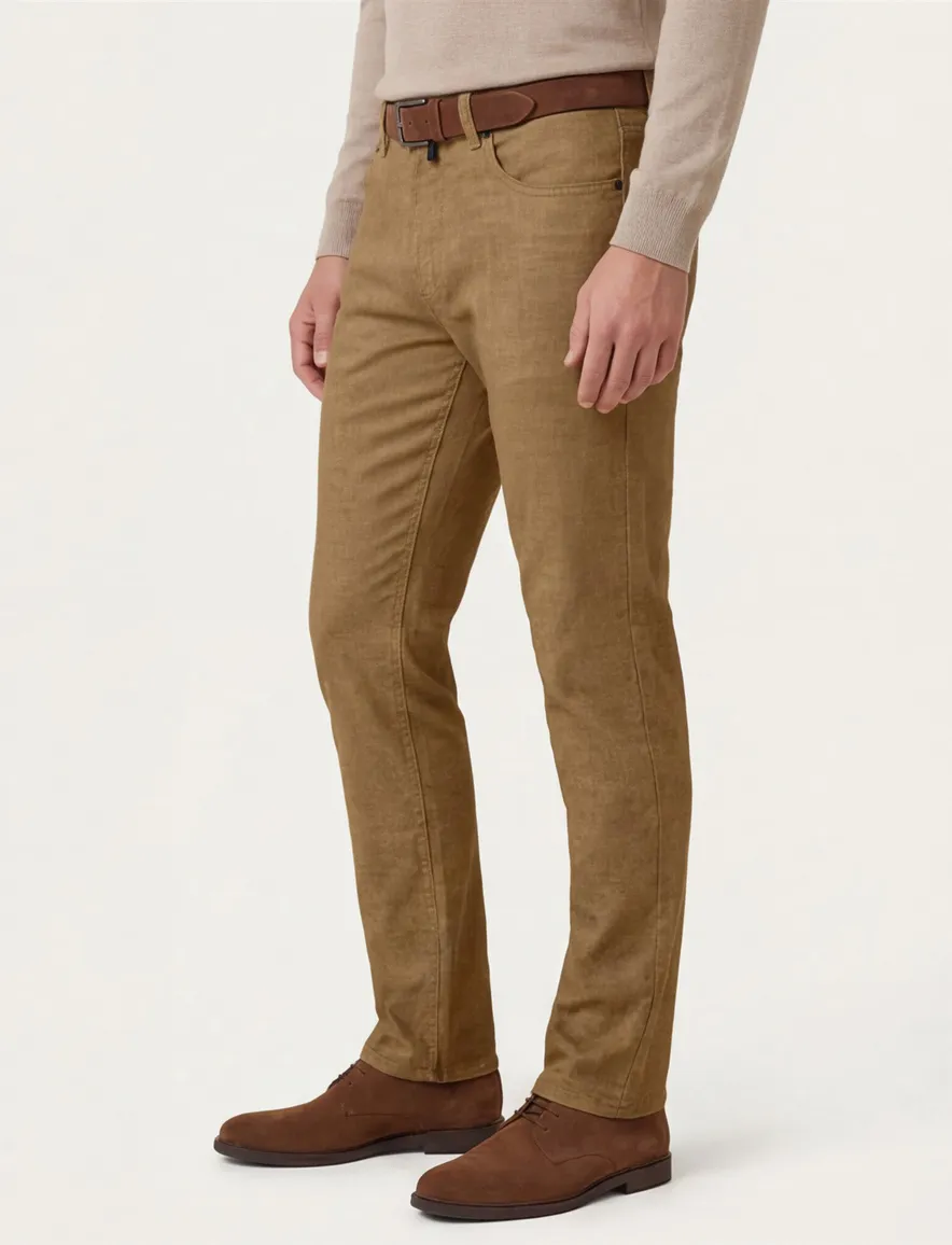 jeans bruin Pierre Cardin Laval