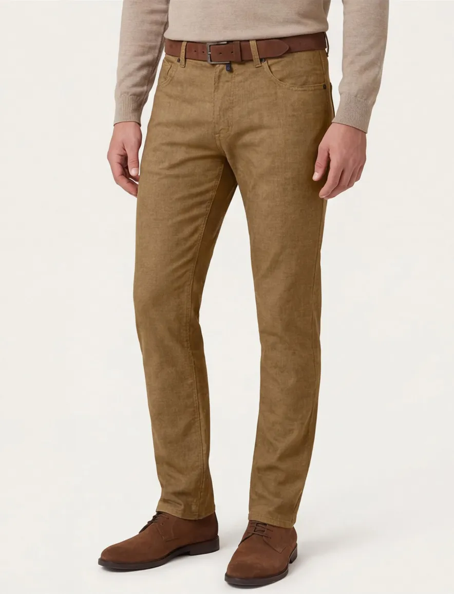 jeans bruin Pierre Cardin Laval