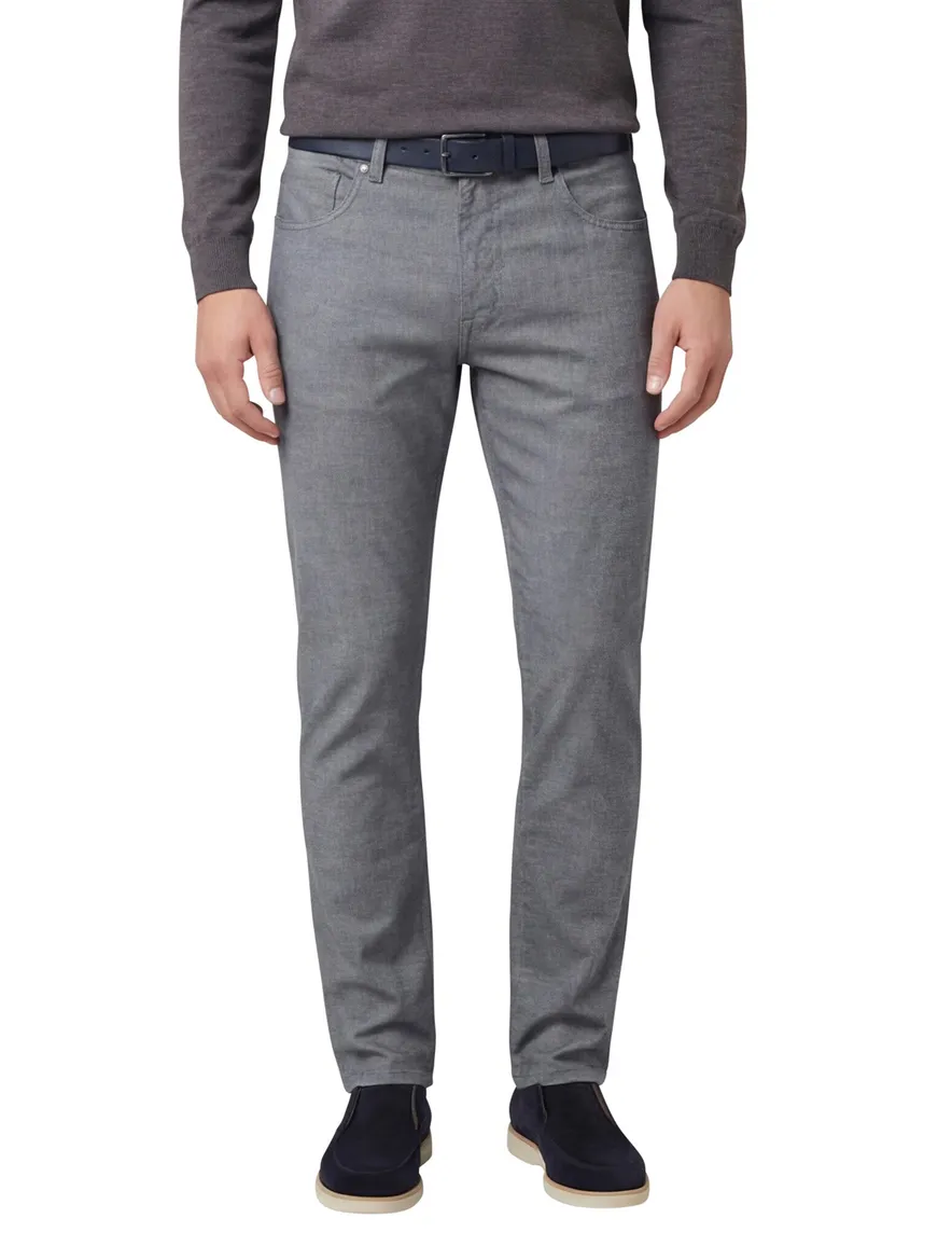 Pierre Cardin Laval jeans grijs effen