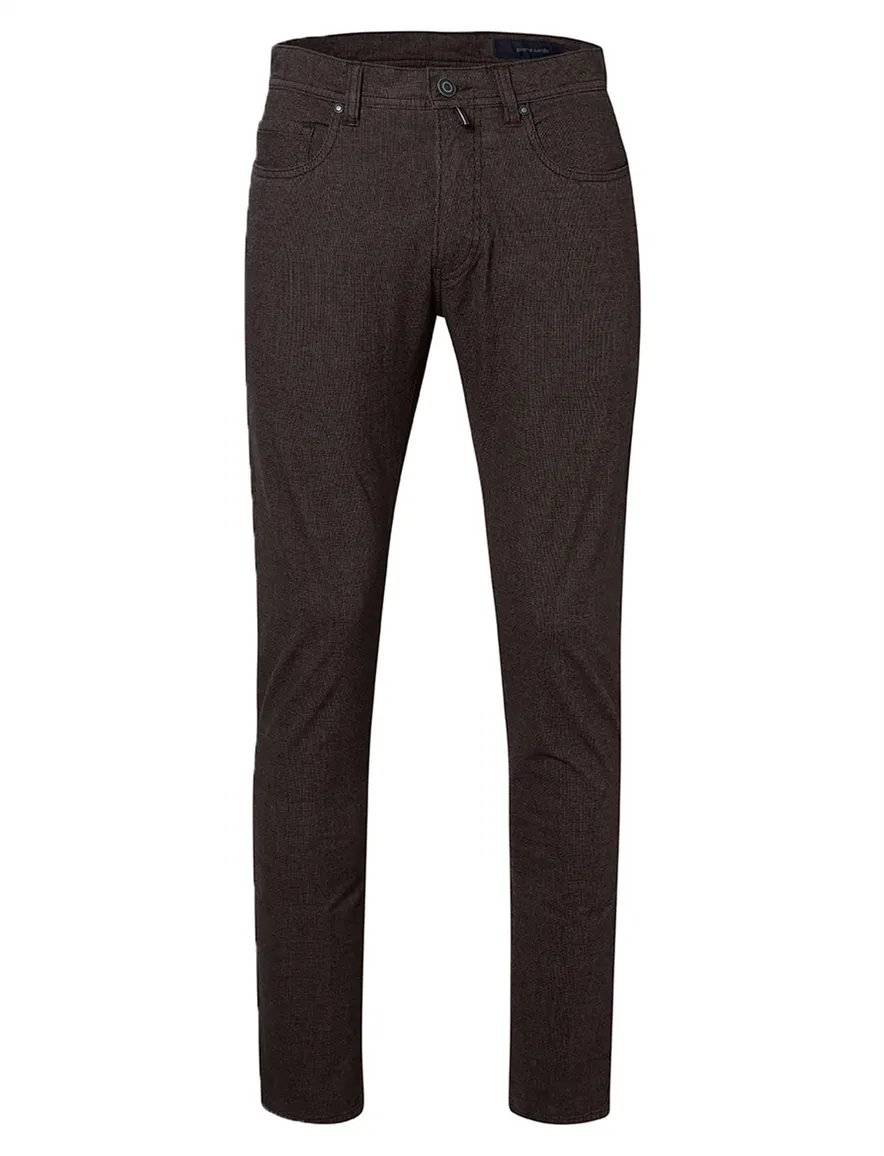 jeans bruin Pierre Cardin