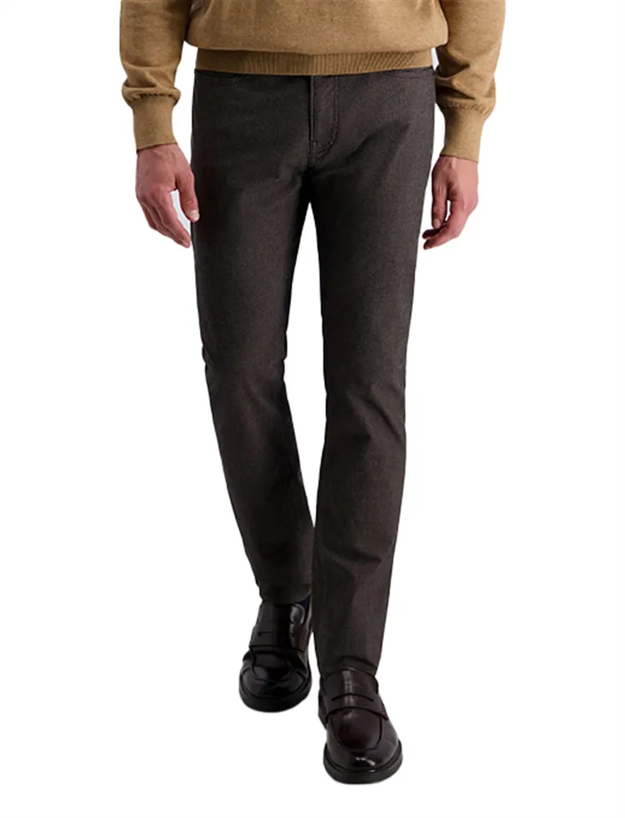 jeans bruin Pierre Cardin