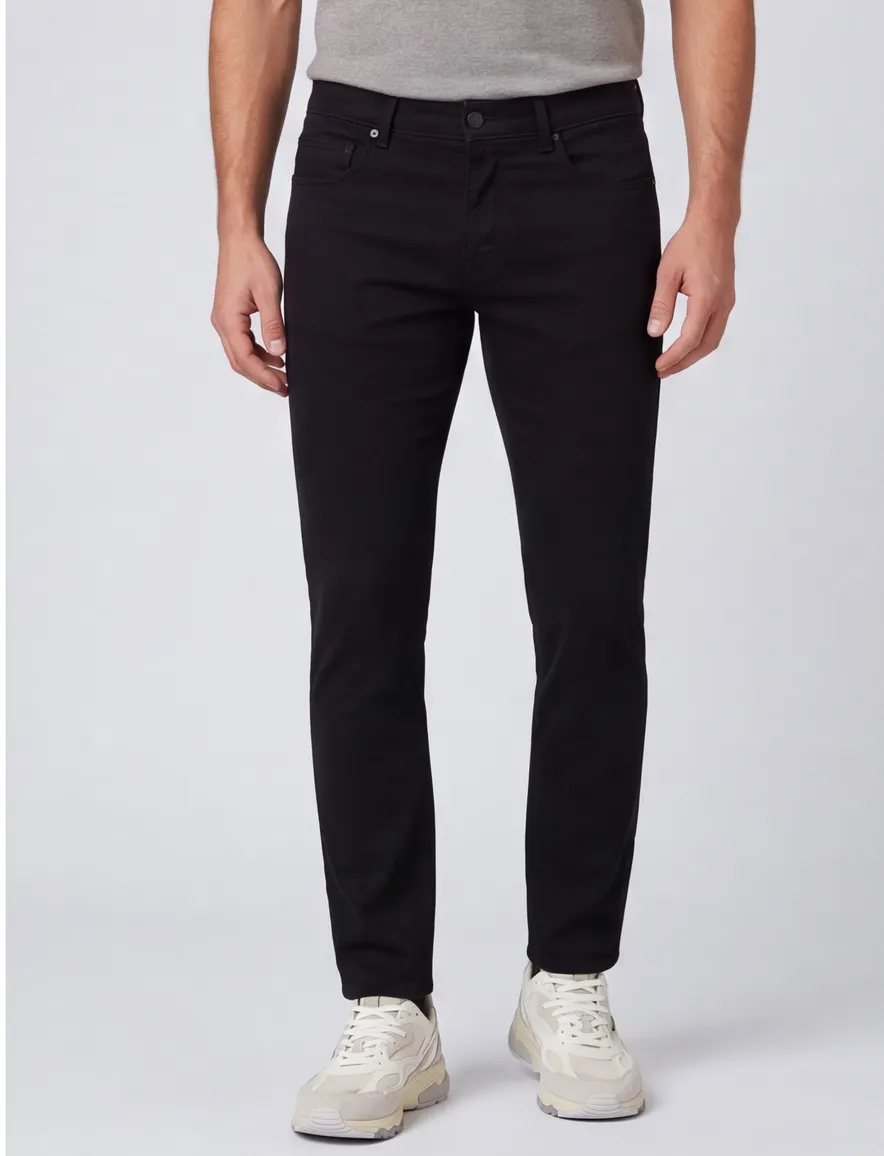 Big & Tall Pierre Cardin Future flex 5-pocket pantalon zwart