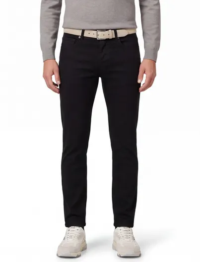 Pierre Cardin Big & Tall Pierre Cardin Future flex 5-pocket pantalon zwart