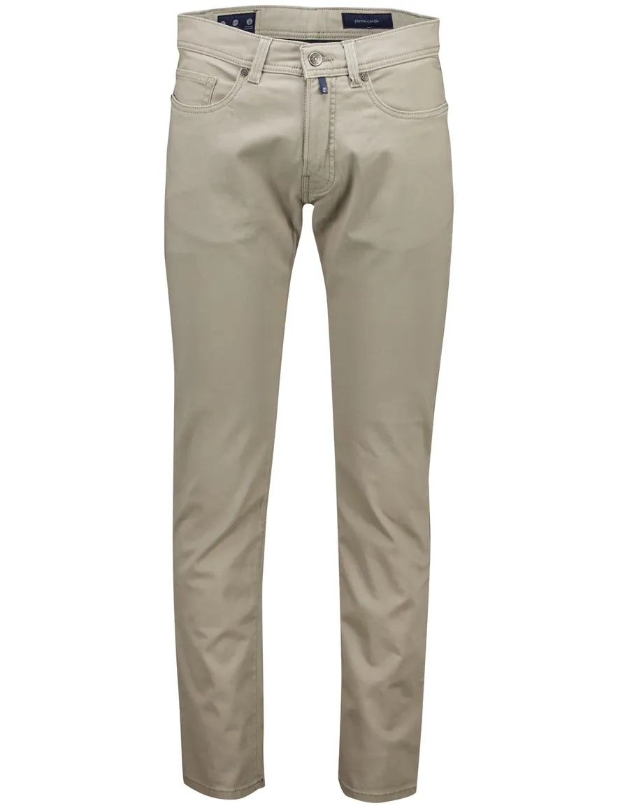 Big & Tall 5-pocket pantalon Pierre Cardin beige katoen