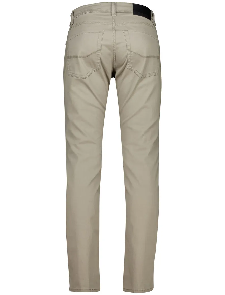 Big & Tall 5-pocket pantalon Pierre Cardin beige katoen