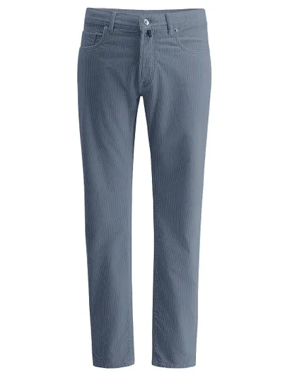 Pierre Cardin Broek Pierre Cardin lichtblauw normale fit rib