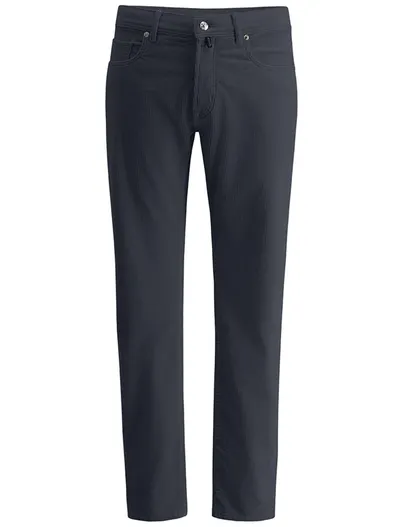 Pierre Cardin Pierre Cardin Laval 5-pocket blauw Katoen Corduroy