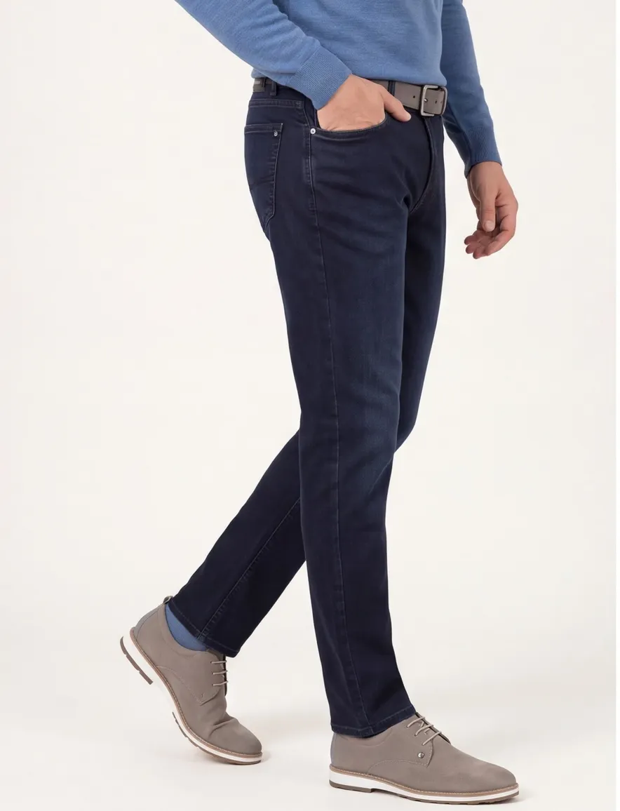 Pierre Cardin Lyon jeans donkerblauw Big & Tall