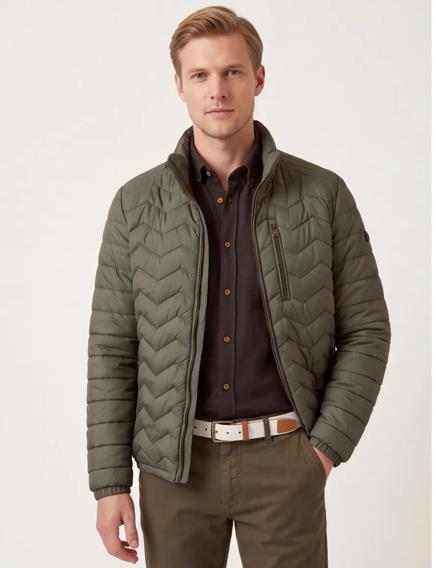Pierre Cardin tussenjas groen