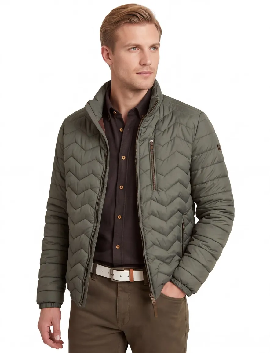 Pierre Cardin tussenjas groen