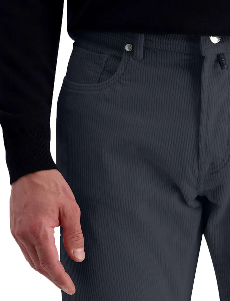 Pierre Cardin pantalon donkerblauw strepen