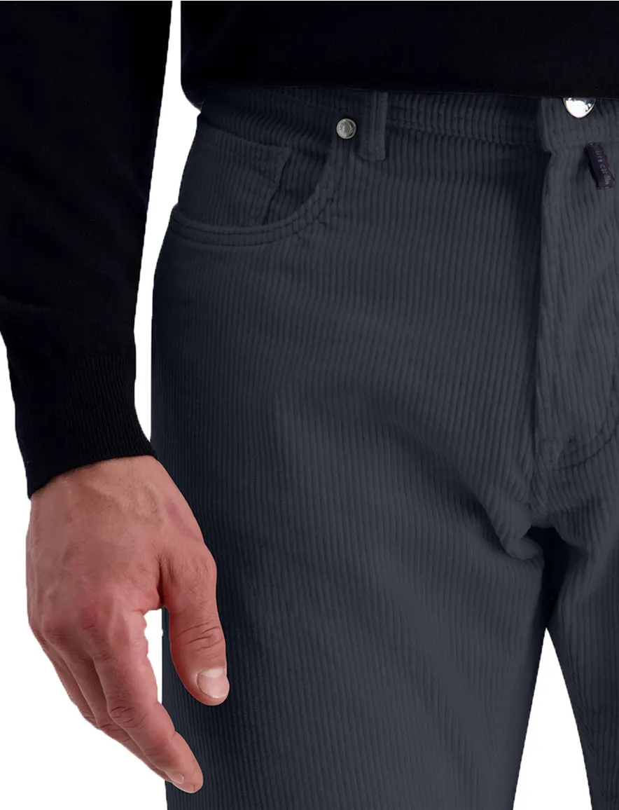 Pierre Cardin pantalon donkerblauw strepen