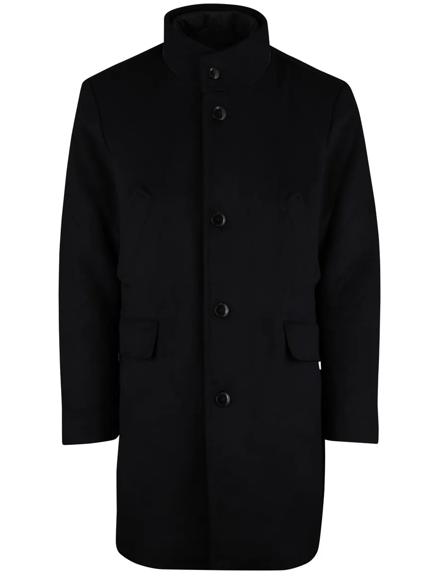 Pierre Cardin winterjas wol navy