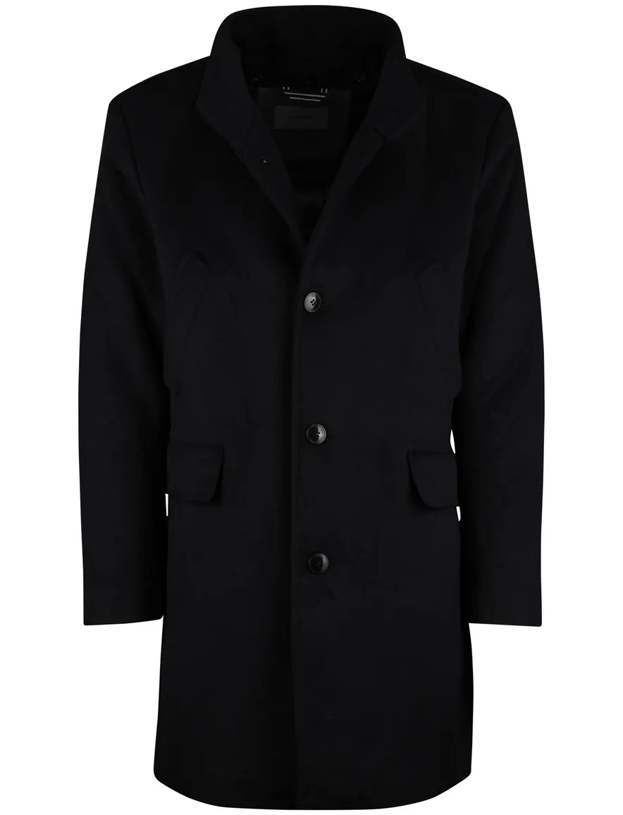 Pierre Cardin winterjas wol navy