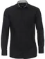 Casa Moda comfort fit overhemd mouwlengte-7 zwart