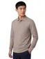Casa Moda polo lange mouw beige