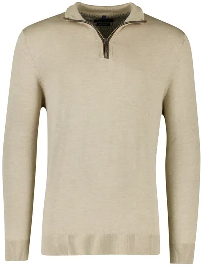 Casa Moda Casa Moda beige effen wijde fit pullover