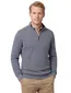 trui Casa Moda blauw half zip