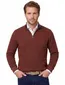 Trui Casa Moda oranje half zip