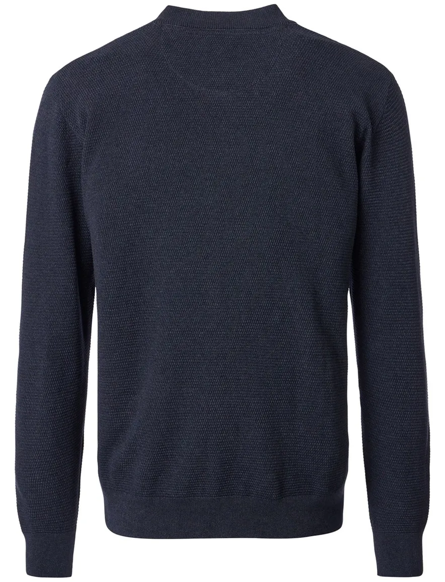 Casa Moda vest gebreid donkerblauw