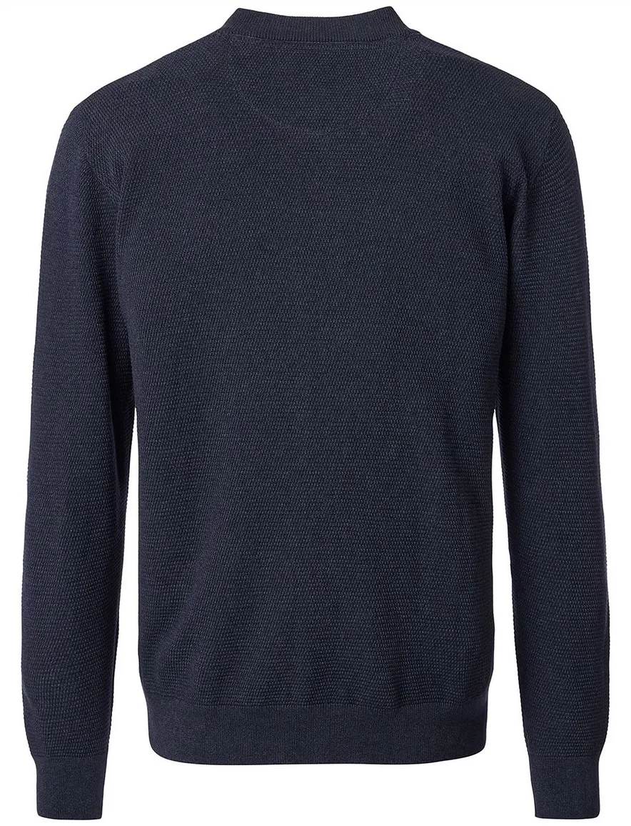 Casa Moda vest gebreid donkerblauw