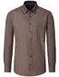 Casa Moda casual overhemd bruin