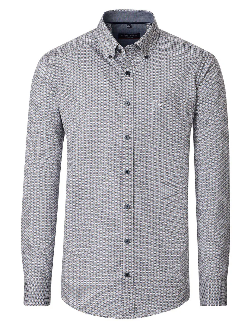 casual overhemd Casa Moda Casual Fit groen