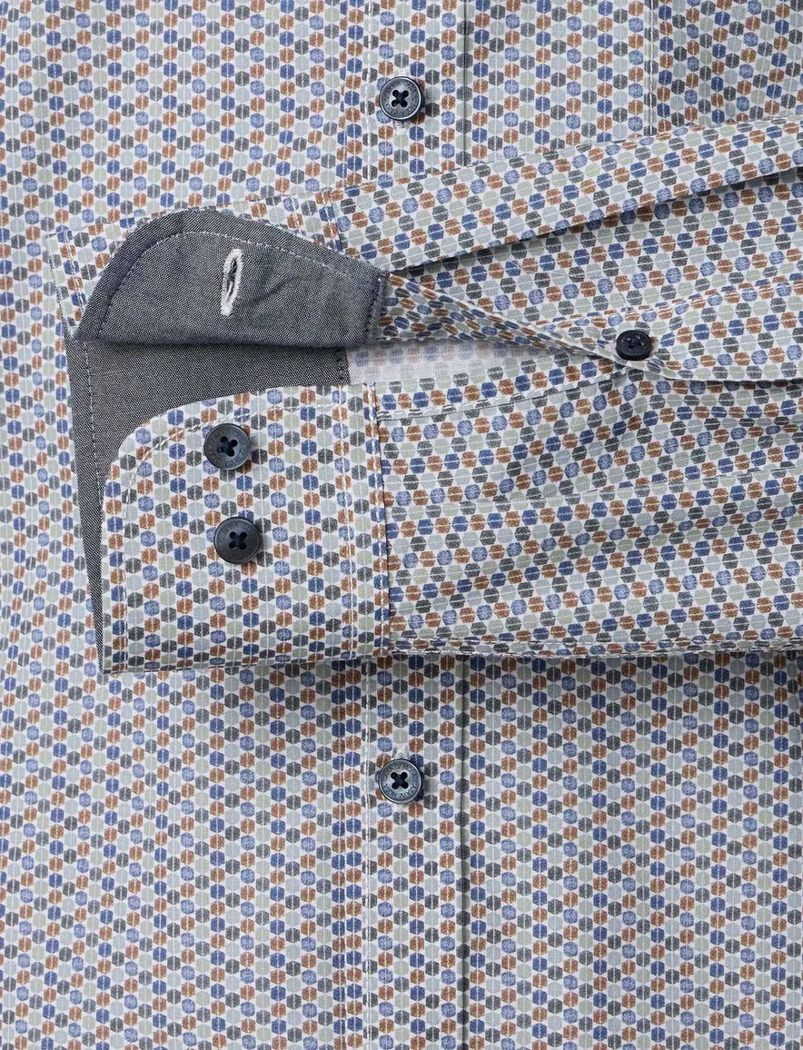 Casa Moda Casual Fit casual overhemd groen