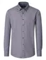 Casa Moda casual fit overhemd blauw geprint