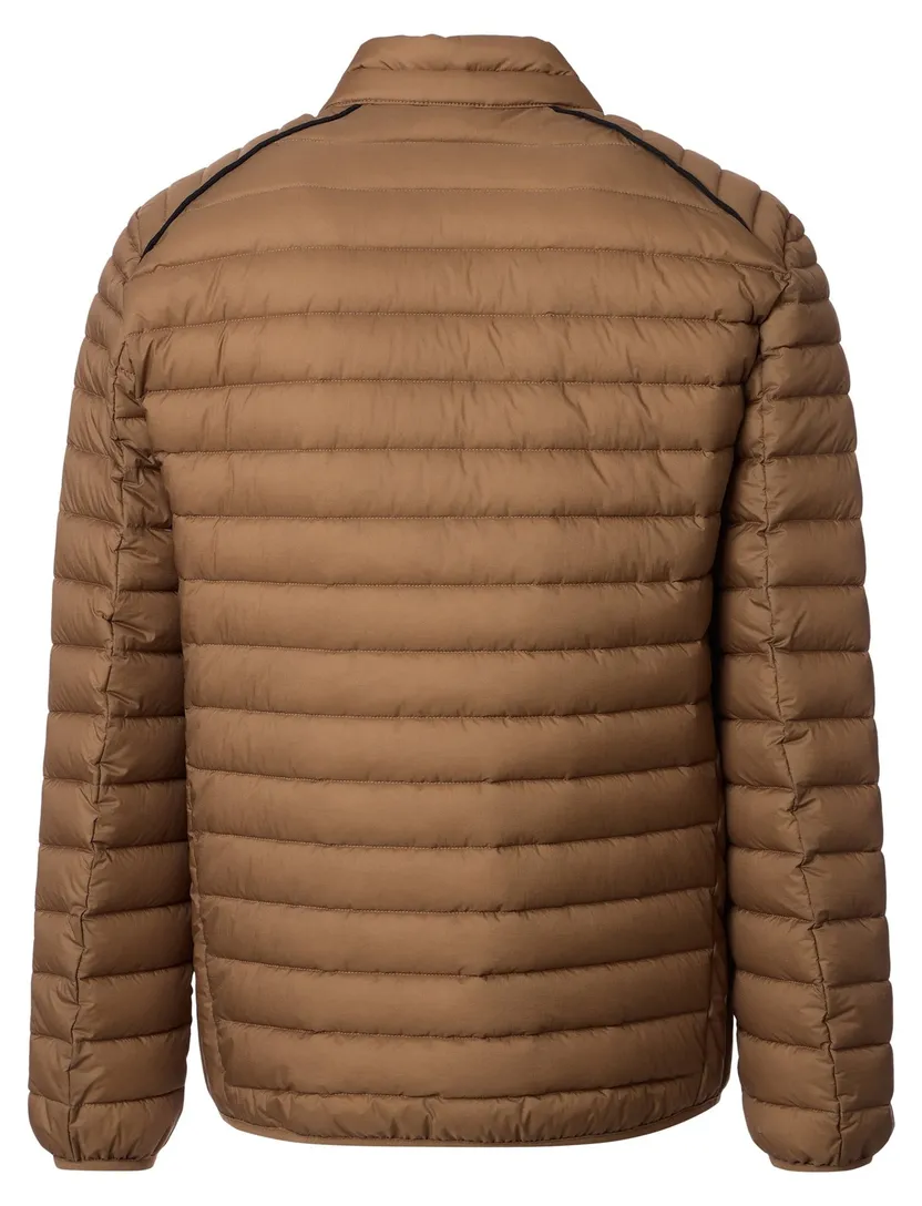 tussenjas Casa Moda bruin effen puffer borstzak