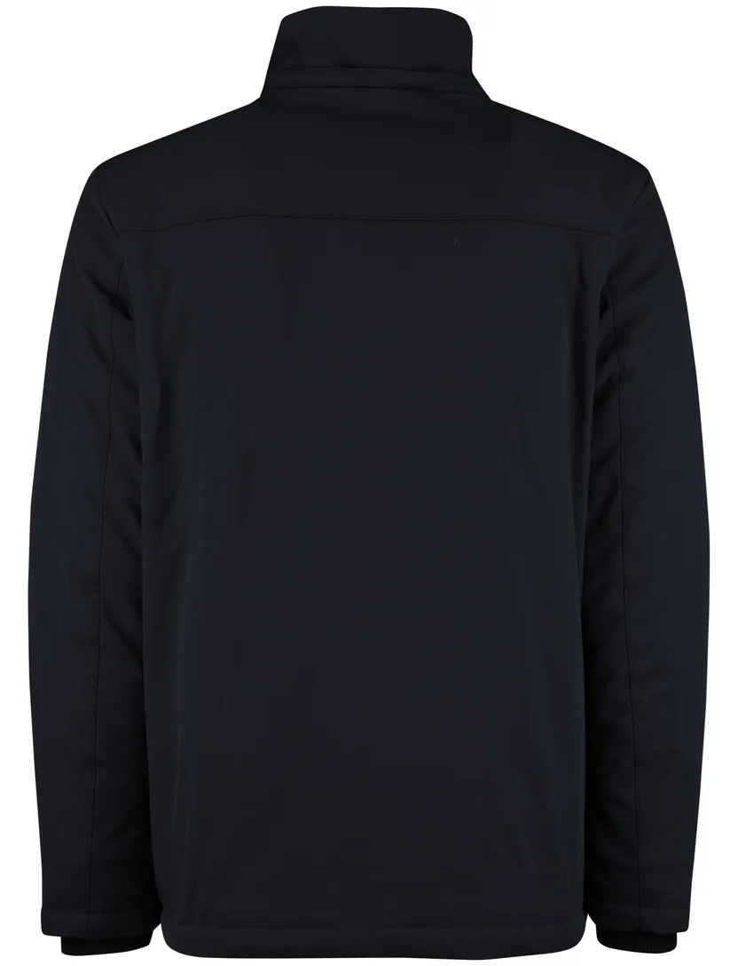 Casa Moda winterjas donkerblauw effen