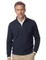 Casa Moda sweater donkerblauw regular fit effen