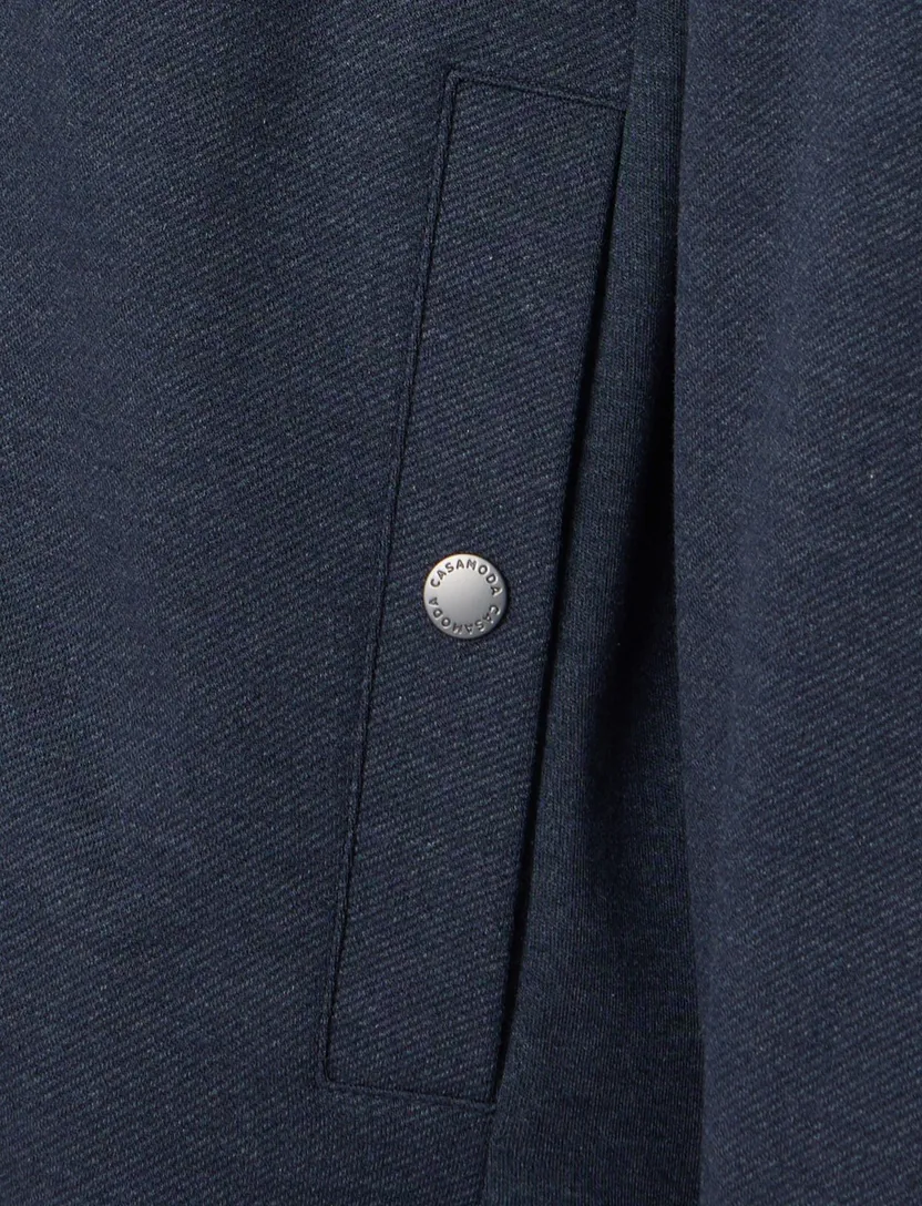 vest Casa Moda donkerblauw