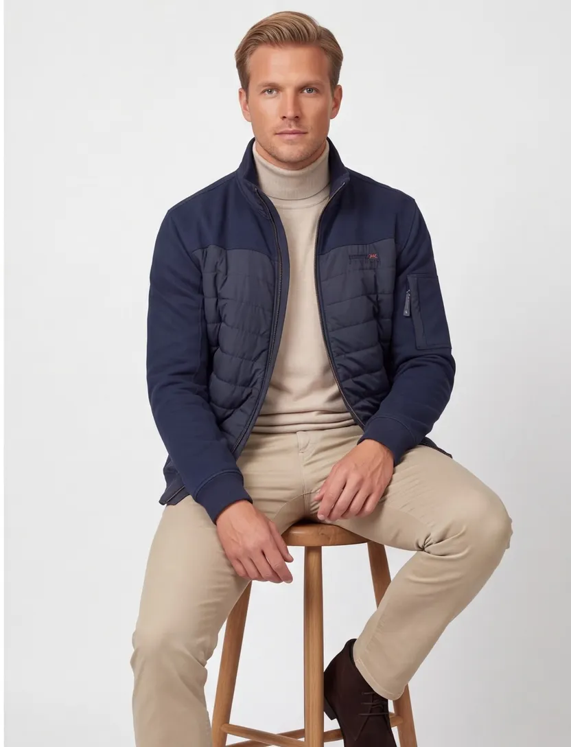 tussenjas Casa Moda blauw