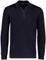Casa Moda trui donkerblauw half zip
