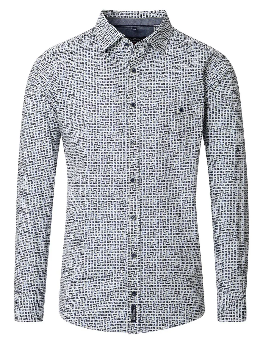 Casa Moda Casual Fit casual overhemd wit