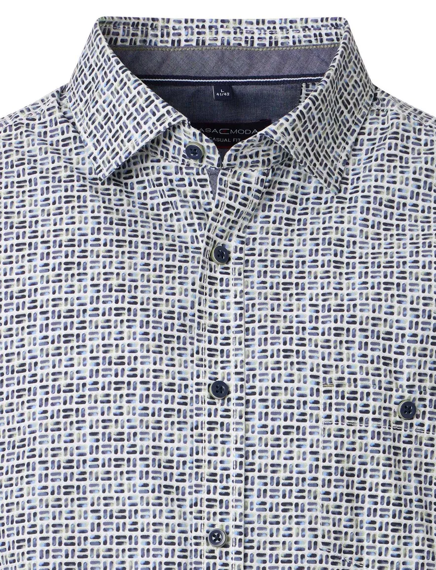 Casa Moda Casual Fit casual overhemd wit