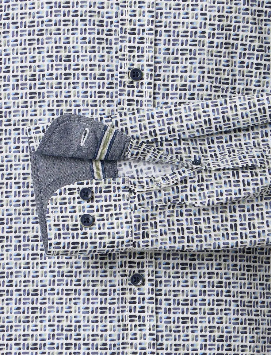Casa Moda Casual Fit casual overhemd wit