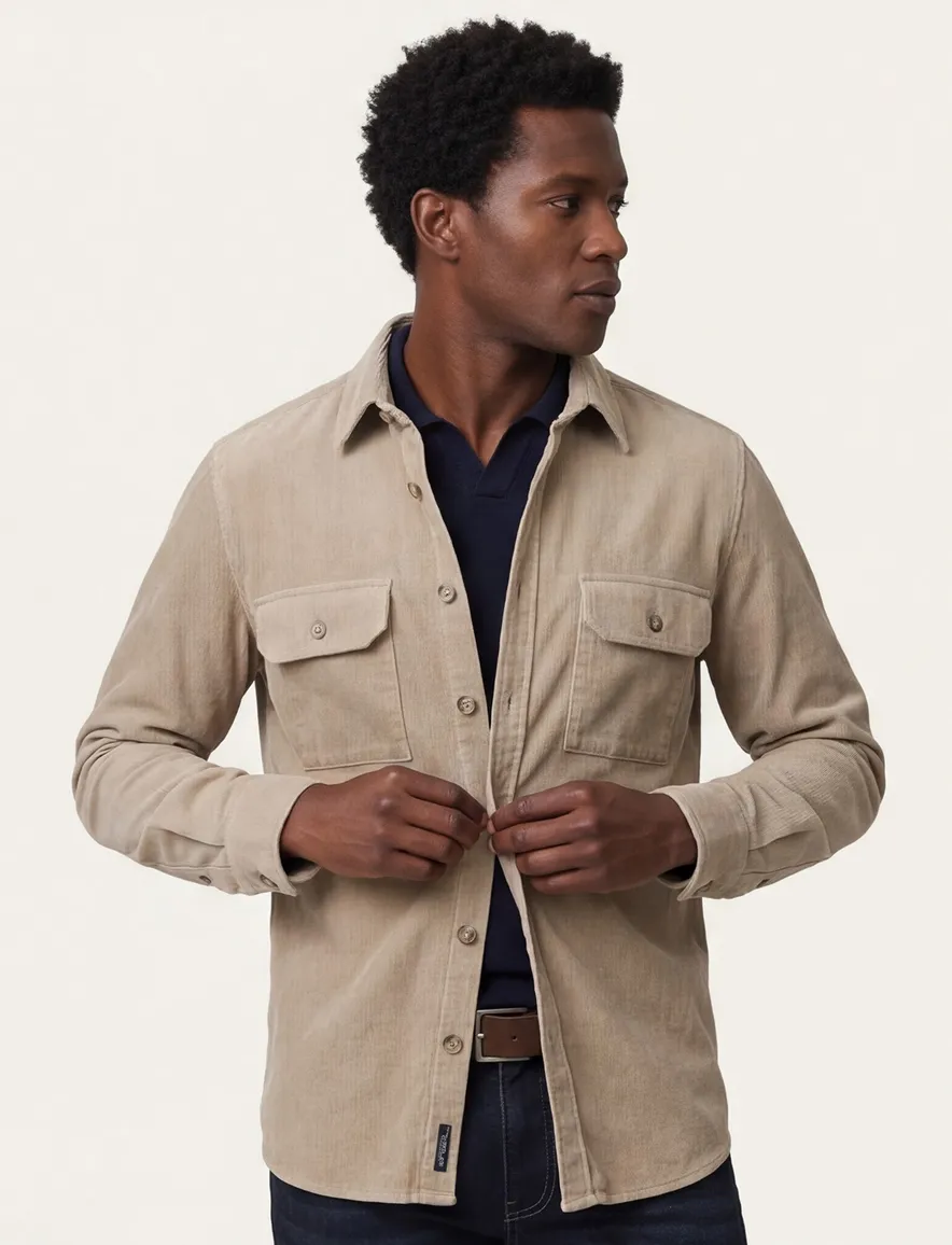 Casa Moda Overshirt beige