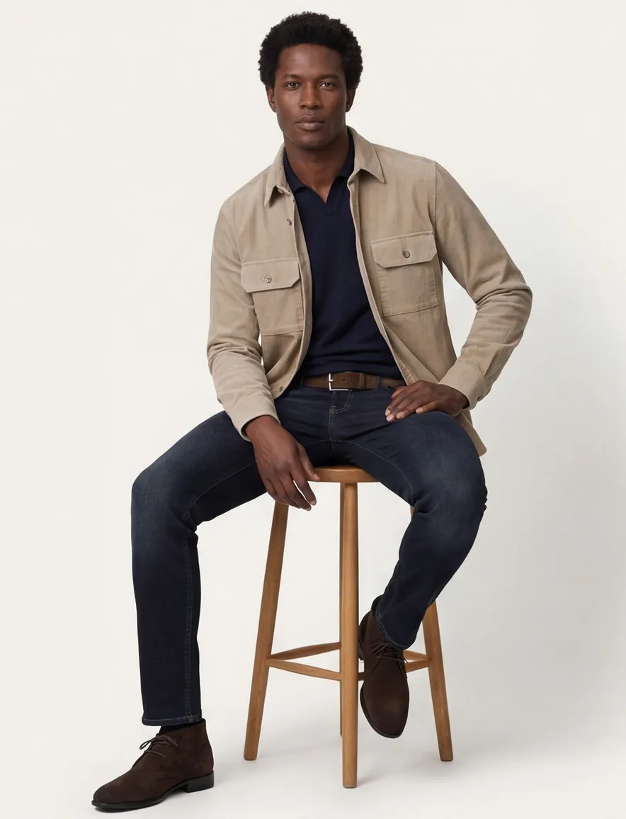 Casa Moda Overshirt beige