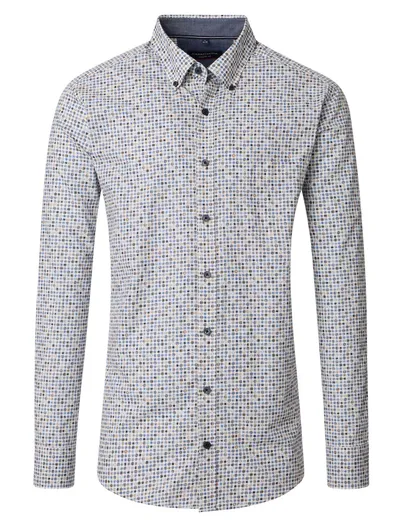 Casa Moda casual overhemd Casa Moda Casual Fit blauw