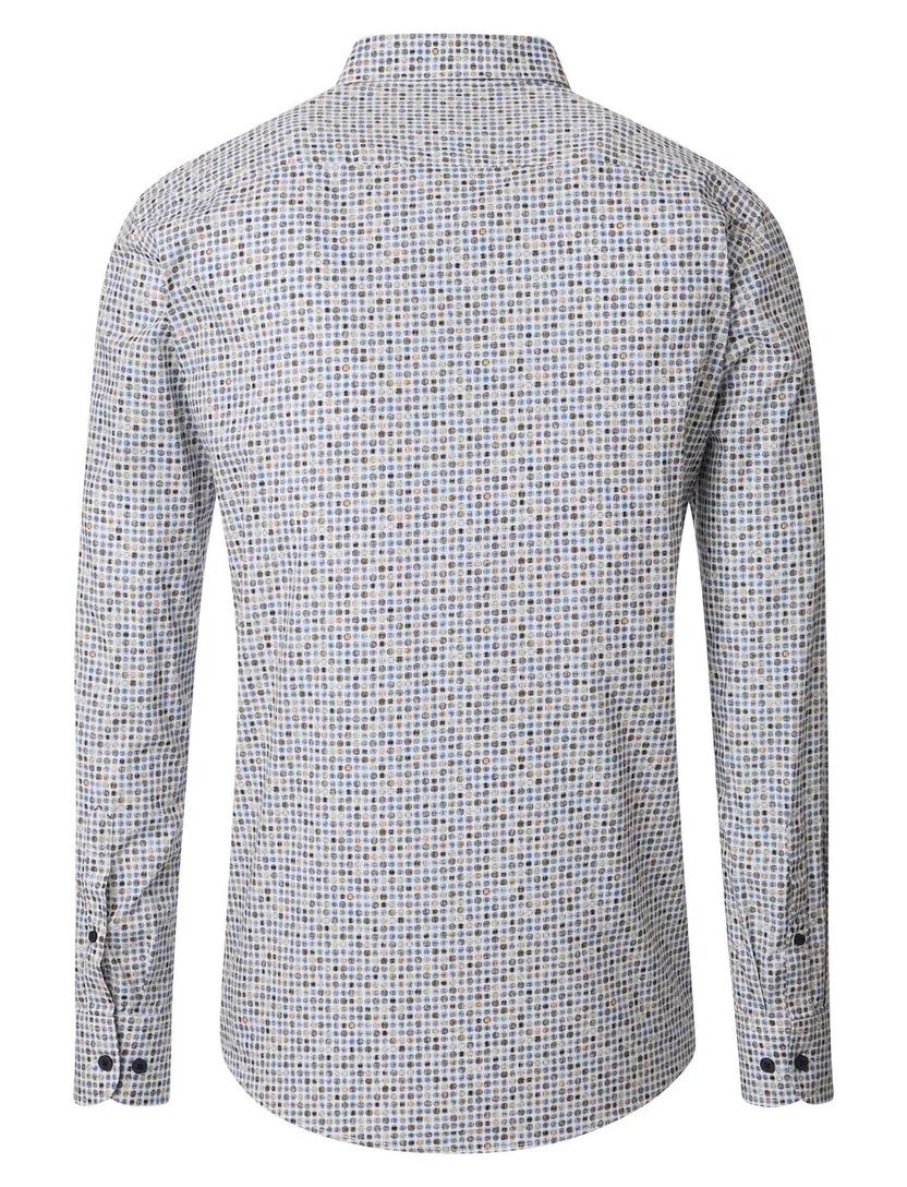casual overhemd Casa Moda Casual Fit blauw