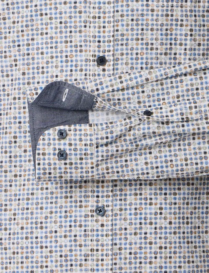 casual overhemd Casa Moda Casual Fit wit