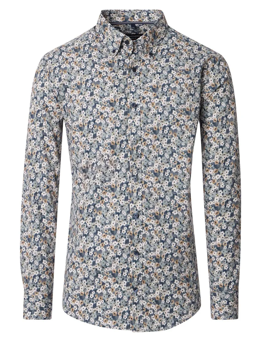 casual overhemd Casa Moda Casual Fit blauw