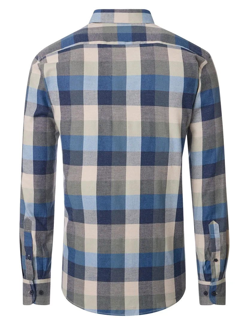 casual overhemd Casa Moda Casual Fit blauw
